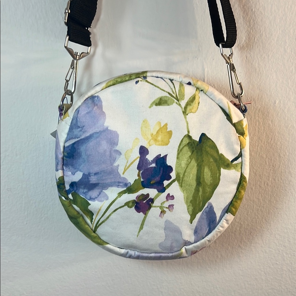 Floral Round Crossbody Bag